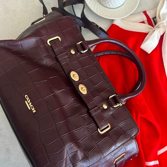 Beautiful crock coach bag - Picture 2 of 6